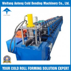 Solar power bracket roll forming machine